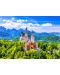 Puzzle Enjoy de 1000 de piese -Castelul Neuschwanstein în vara, Germania - 2t